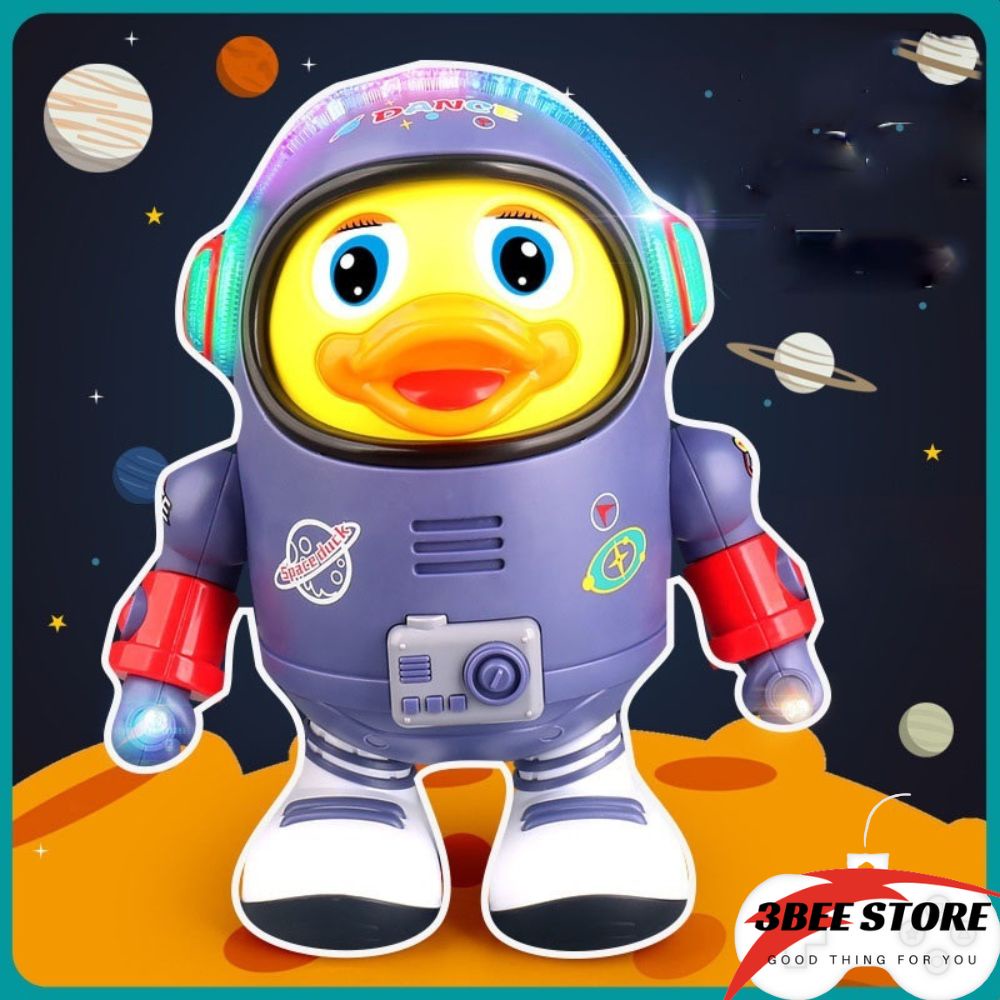 Vịt Phi Hành Gia Không Gian,Chú Vịt Nhảy Múa Space Duck Dance - Đồ chơi cho bé 3beehome