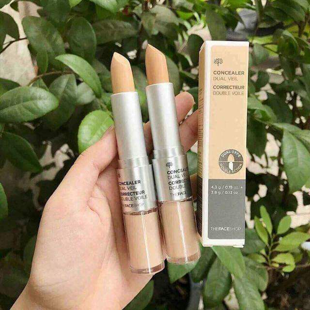 Che khuyết điểm Concealer 2 đầu TFS