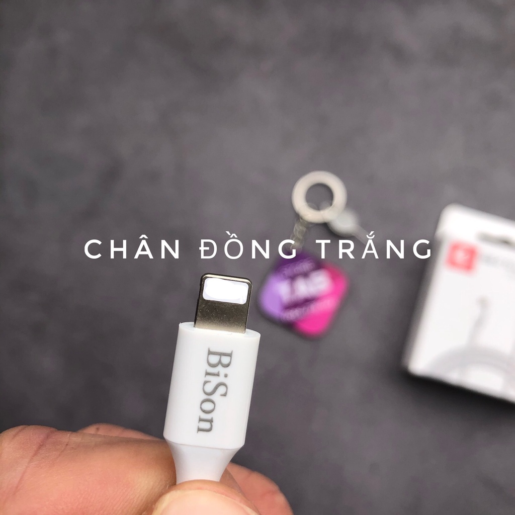 Cáp Sạc Nhanh Bison C To L Cho IP Chính Hãng - Bảo Hành 12T