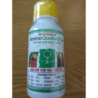 Phân bón lá HẠN CHẾ THỐI TRÁI- NỨT TRÁI AminoQuelant Ca - chai 100 ml