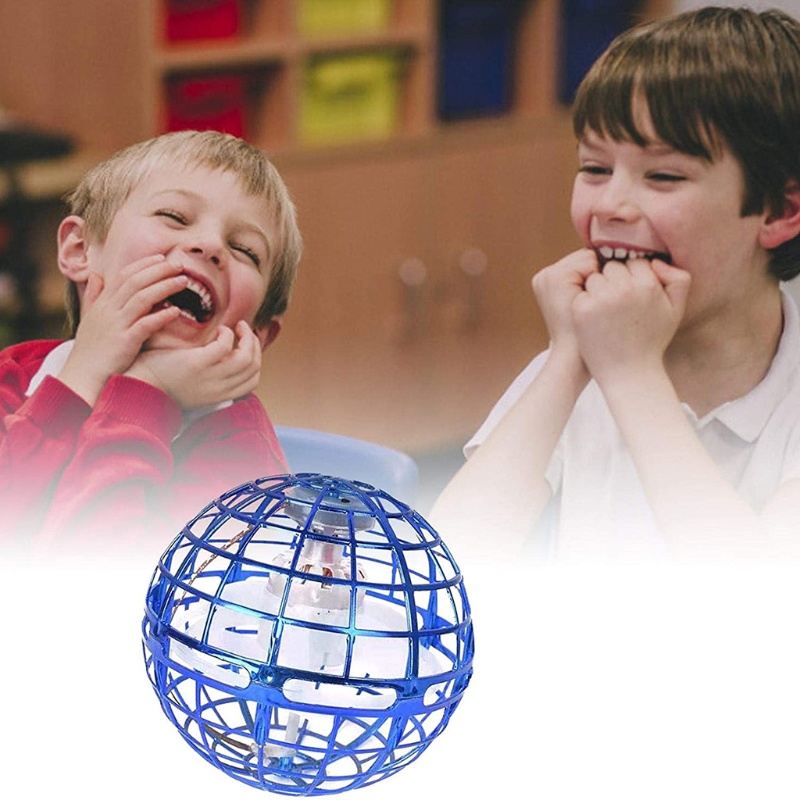 Con Quay UFO Đồ Chơi Có Đèn An Toàn Dành Cho Trẻ Em Và Người Lớn