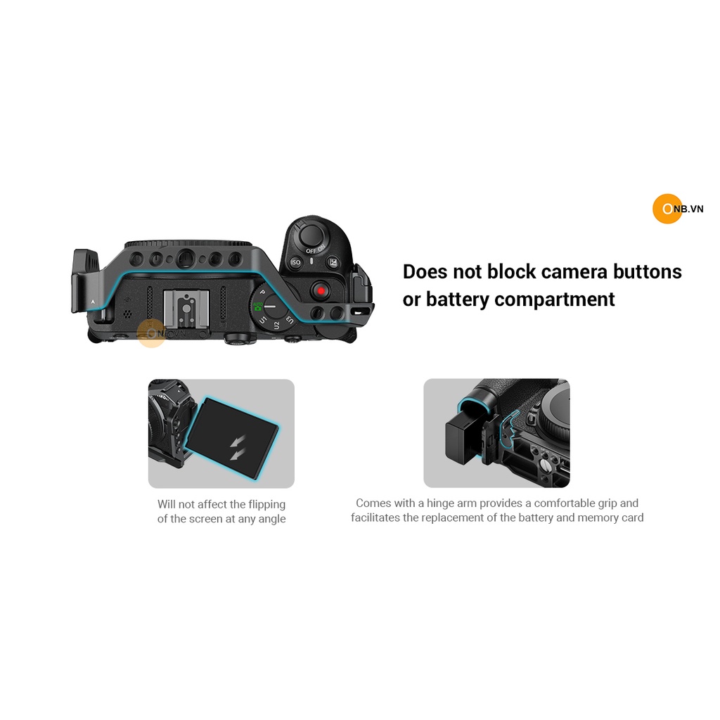 SmallRig Cage Khung bảo vệ Nikon Z30 code 3858