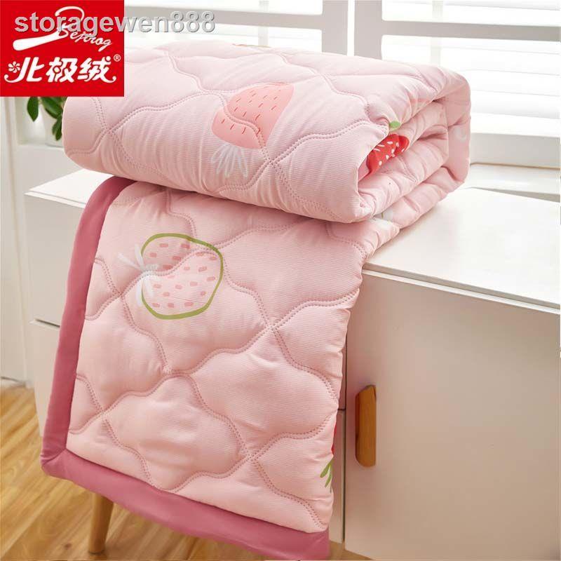 Bộ Chăn Ga Vỏ Gối Vải Cotton Lông Cừu Thoáng Mát Êm Ái