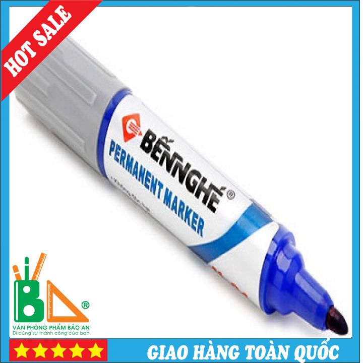 Bút Dạ Đầu Bến Nghé M-03 SIÊU HOT Mực xanh/Đen/Đỏ - 1 Chiếc