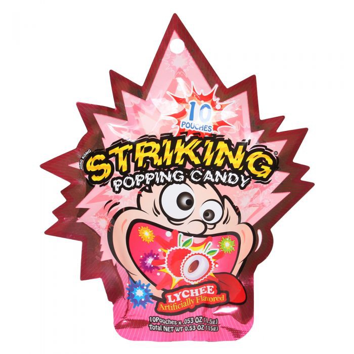 Kẹo Nổ Striking Popping Candy Từ Hong Kong Siêu Hot 15g