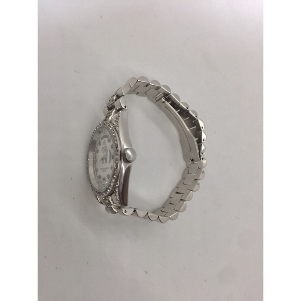 Đồng hồ unisex ELGIN lắc kê bạch kim toàn thân