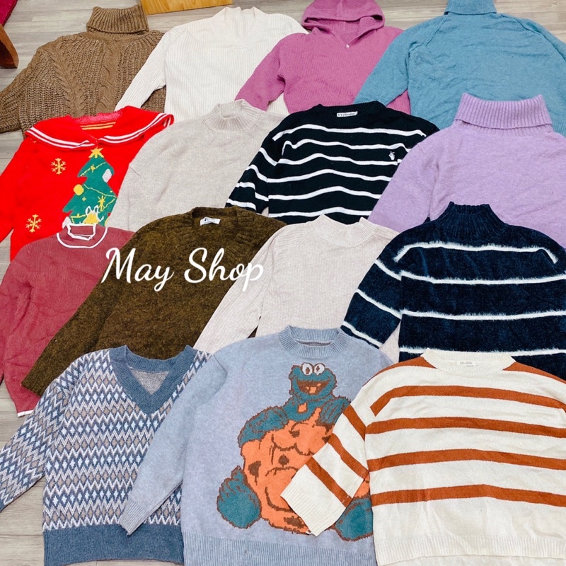 May Shop - Áo len Hàn 2hand siêu xinh