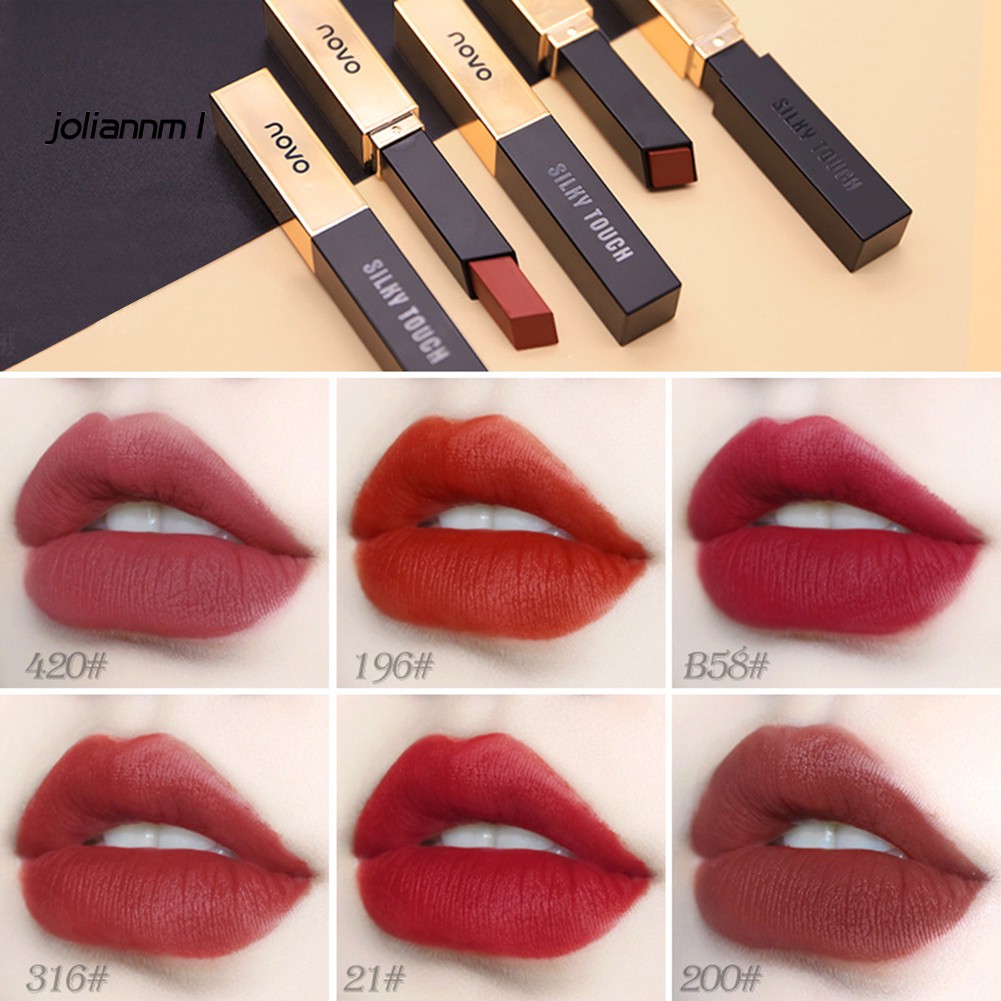 Son môi NOVO màu lì lâu trôi dưỡng ẩm không dính | BigBuy360 - bigbuy360.vn