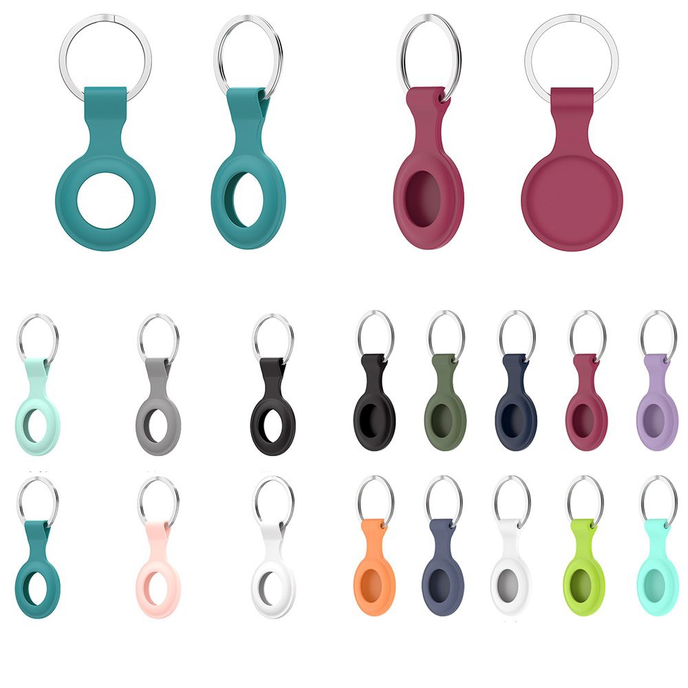 [CASE AIRTAG] - Bao đựng móc khóa Airtag Siêu Bền [ Chất liệu SILICON & DA SIMILI ] [Chống trầy] | BigBuy360 - bigbuy360.vn