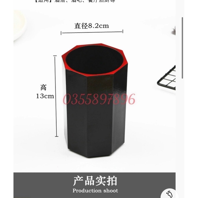 Hộp Đựng Muỗng Đũa Melamine Cao Cấp Phong Cách Nhật Bản