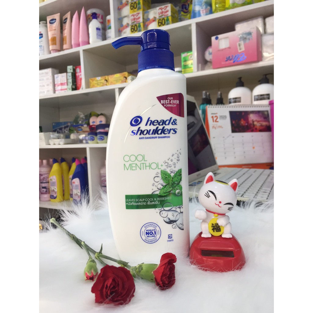 DẦU GỘI HEAD &amp; SHOULDER  BẠC HÀ THÁI LAN 450ML