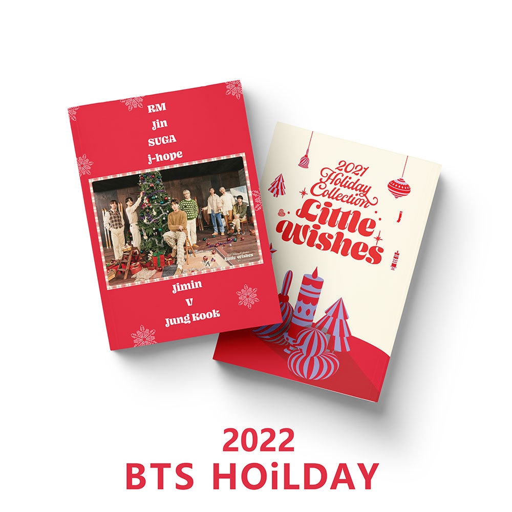 BTS 2021 Holiday Collection: Little Wishes Mini Photo Album Photobook MAP BE Butter 2022 SEASON 'S GREETINGS