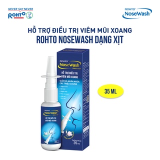 Xịt mũi viêm xoang thảo dược Rohto Nosewash 35ml