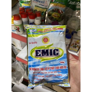 Chế phẩm vi sinh emic ủ phân, ủ rác, khử mùi hôi.