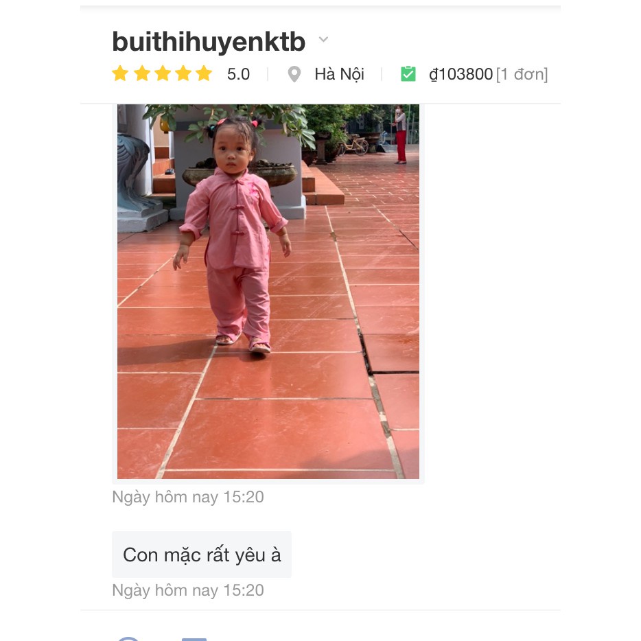 Bộ đi chùa bé gái siêu đáng yêu # đồ bộ Phật tử trẻ em gái có size từ 1Y