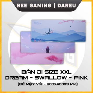 Lót chuột Dareu ESP109 cỡ cực lớn – size 900×400 (Pink / Swallow / Dream)