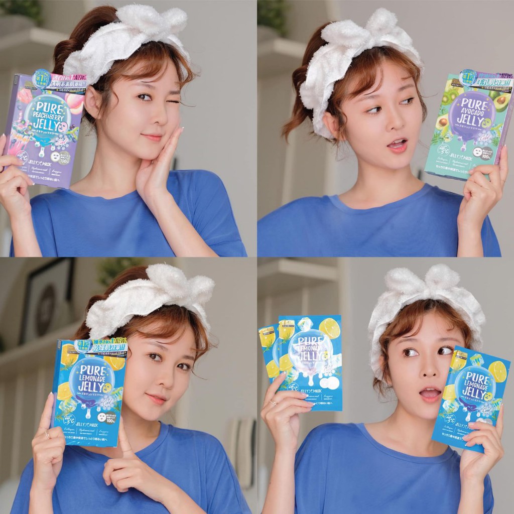 (giá lẻ 1m) Mặt Nạ Thạch Sexy LOOK  𝐉𝐞𝐥𝐥𝐲 Lên Men Trái Cây Mát Lạnh