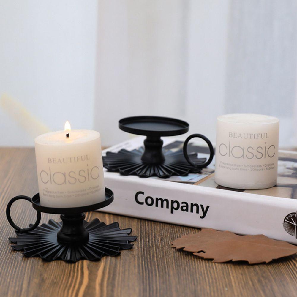 Set 2 Giá Đỡ Nến Trang Trí Nhà Cửa Lãng Mạn