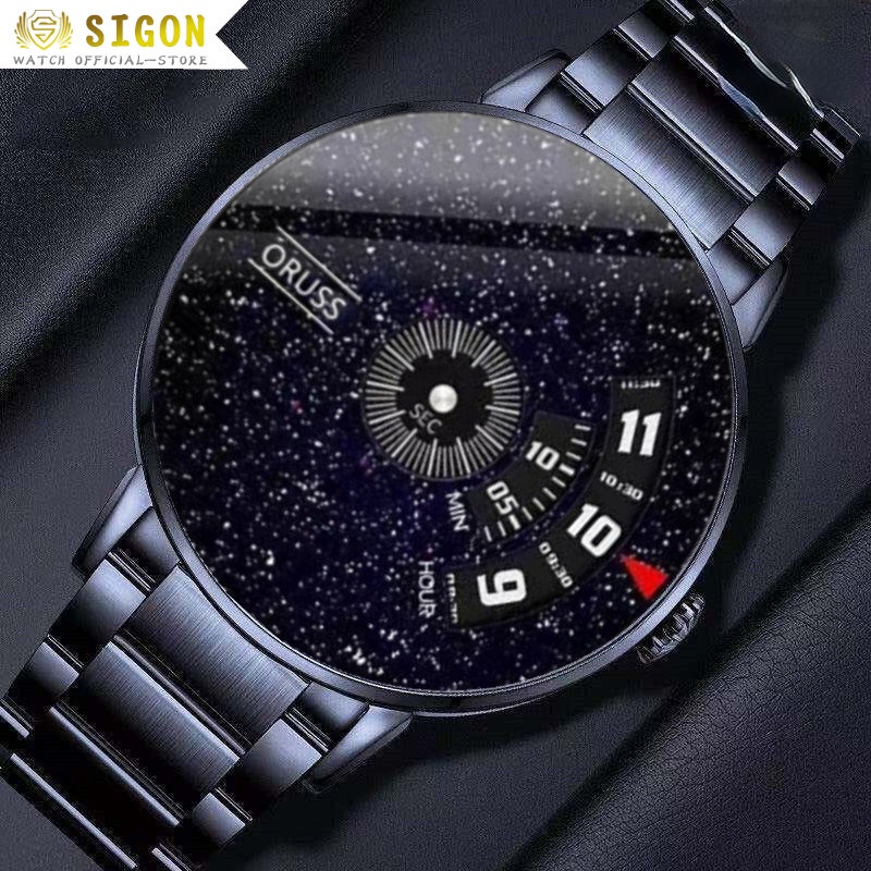 Đồng Hồ Quartz Chất Liệu Thép Không Gỉ Chống Thấm Nước