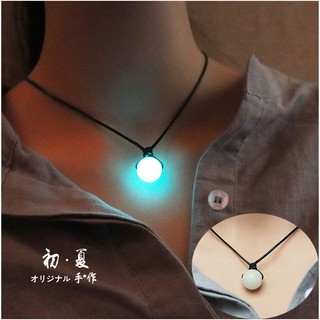 Dây đeo cổ mặt dạ quang đơn giản