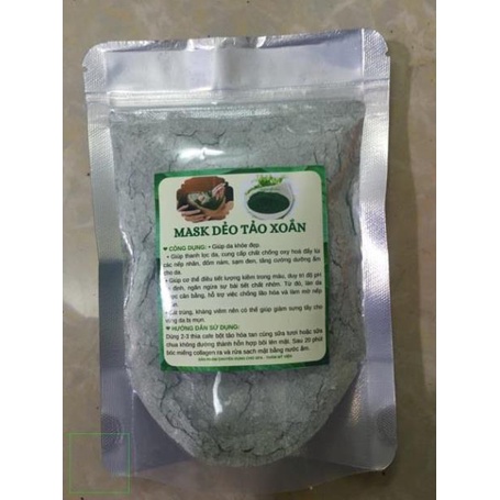 500gr Mask Dẻo Tảo xoắn Spirulina handmade