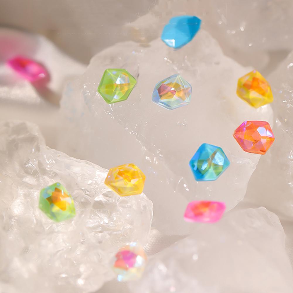 OCEANMAP Phụ Kiện Đá 3D Trang Trí Móng Tay Nghệ Thuật