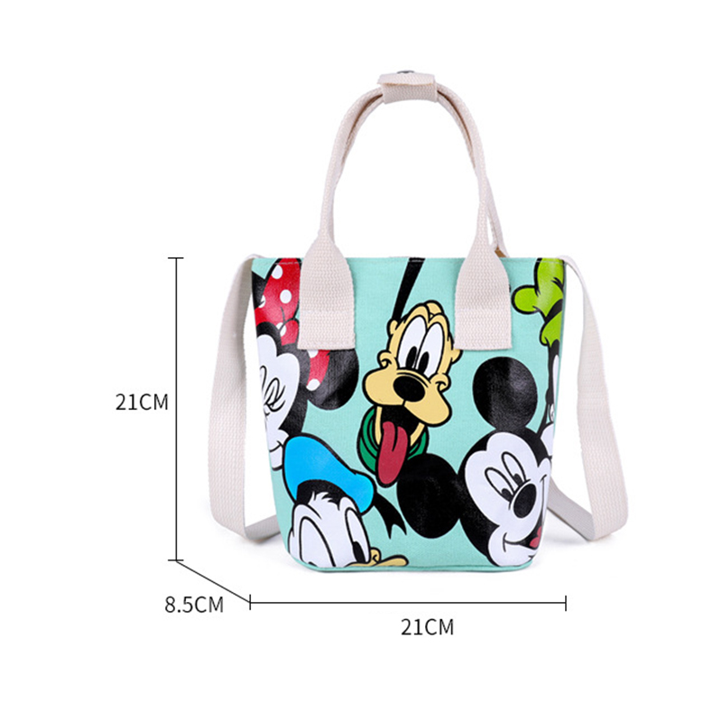 Túi vải đeo vai in hình chuột Mickey xinh xắn
