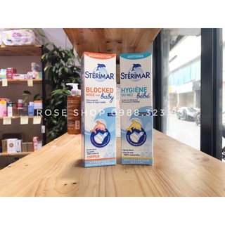 Xịt muối biển kháng viêm cá heo sterimar - pháp