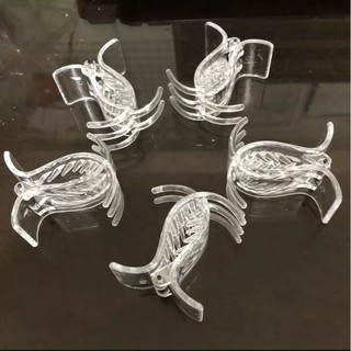 Kẹp càng cua 5 răng trong suốt