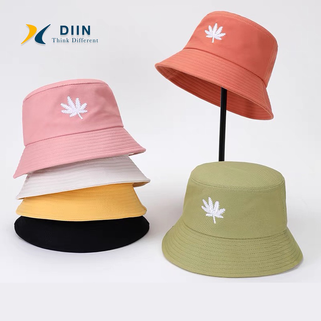 Nón Bucket vành tròn phong cách Unisex - chính hãng DIIN