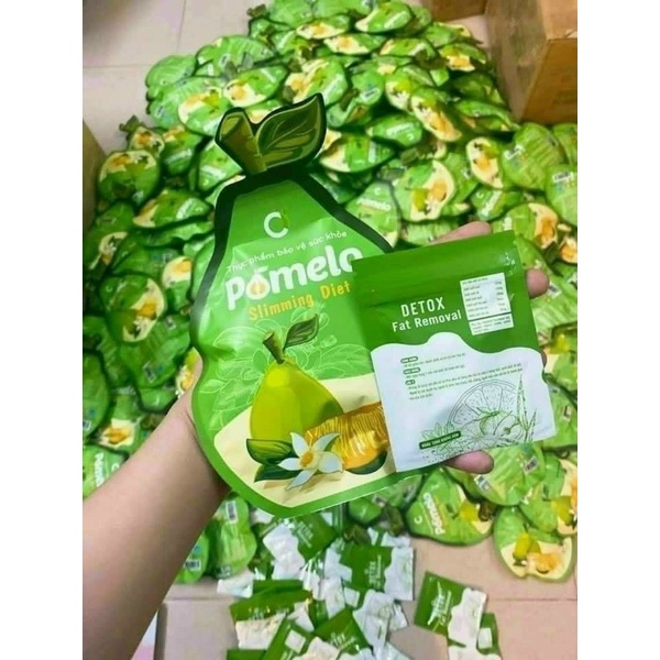 Kẹo bưởi giảm cân Pomelo slimming 1 Túi 10 Viện Kẹo Hộ Trợ Giảm Cân Tiện Lợi