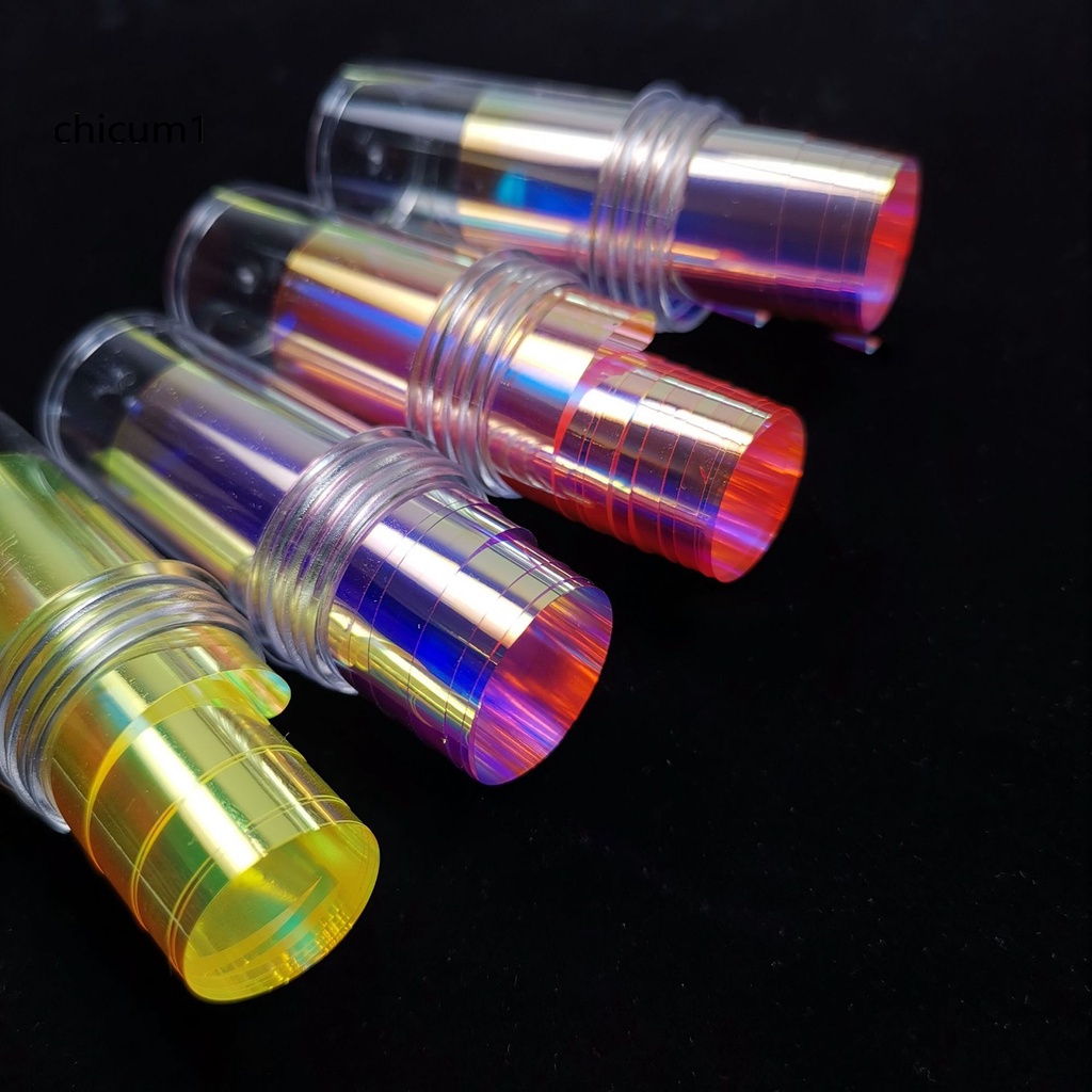 [Hàng mới về] Set 6 giấy bóng kính trong suốt làm móng nghệ thuật