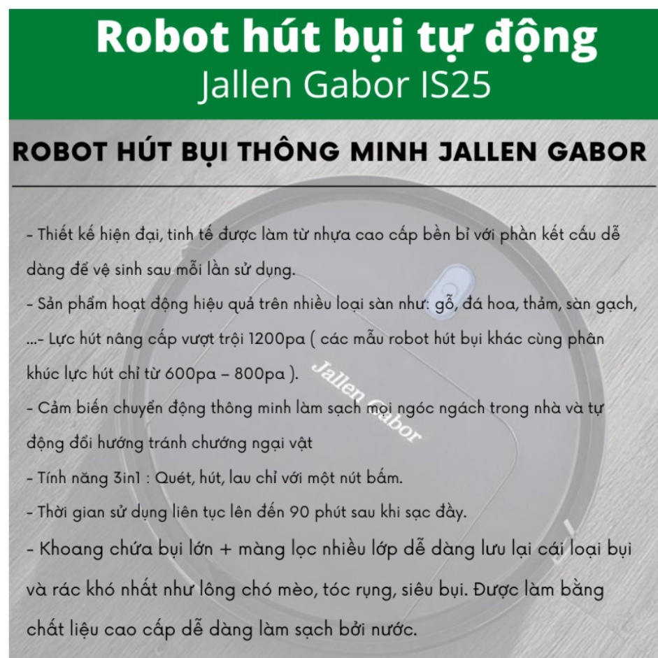 Robot lau nhà thông minh 2 chế độ lau, Máy hút bụi sàn nhà tự động AI 3 trong 1 trang bị tia UV khử khuẩn