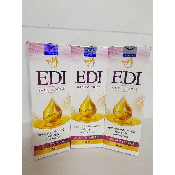 Gel Vệ Sinh Phụ Nữ EDI Êm dịu quyến rũ.Chai 100ml