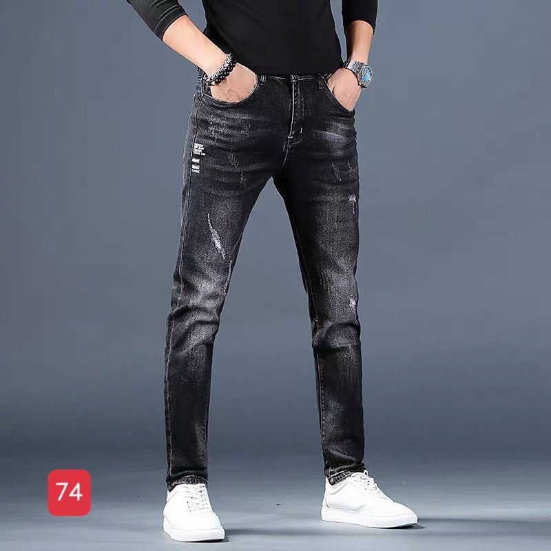 8 MẪU quần jeans nam THÊU cao cấp HÀN QUỐC thời trang đẹp nhất 2021 bao đẹp y hình hàng chất lượng VNXK.