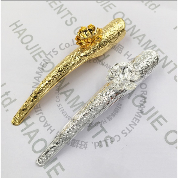 Hộ Chỉ Cổ Trang Hoa Ngọc Trai 12cm