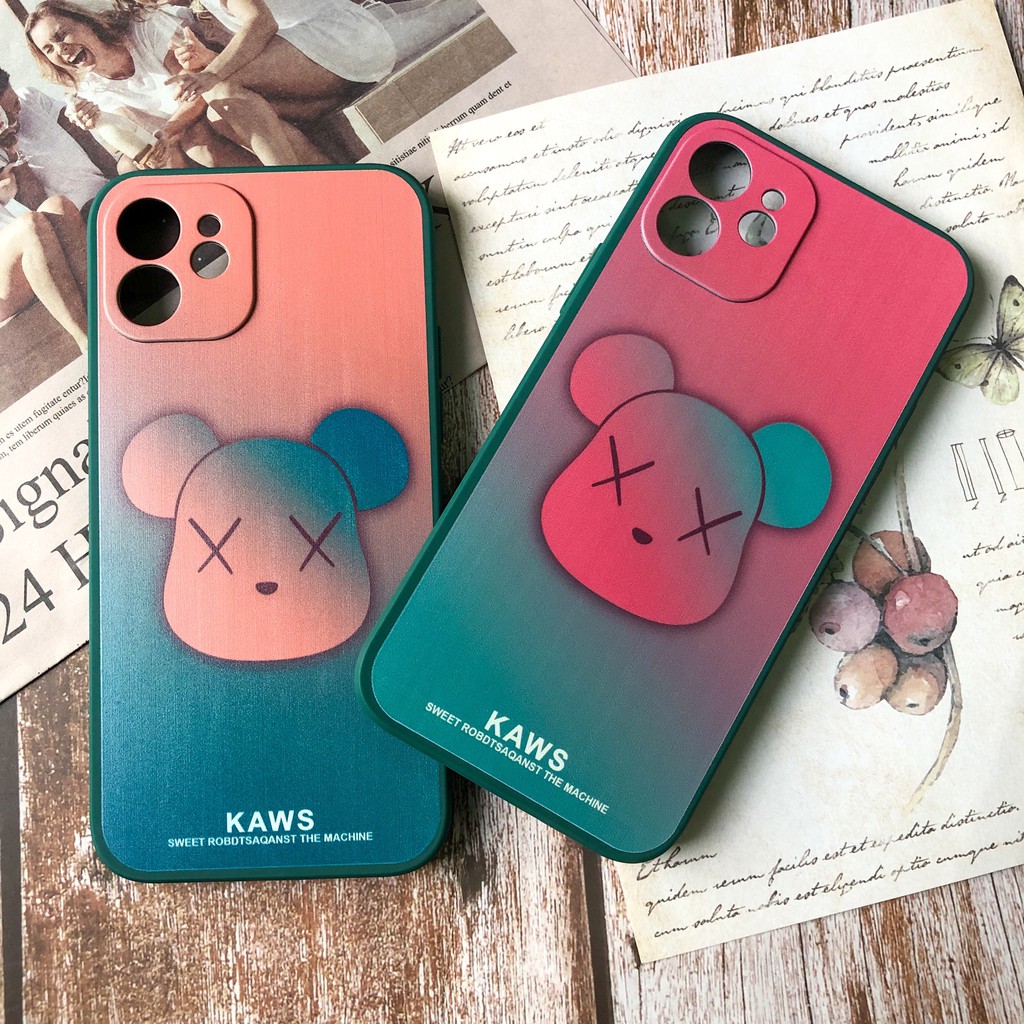 Ốp lưng iPhone gấu Kaws 6/6plus/6s/6s plus/7plus/8plus/x/xs/xs max/11/11promax/12/12pro/12promax