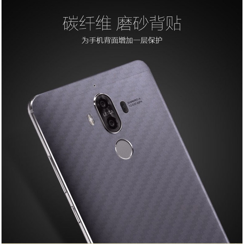 Huawei Mate 20 X Mate 20 Pro Mate 20 Lite Mate 9 Mate 9 Pro Mate 10 Mate 10 Pro  20 Miếng dán carbon mặt sau dành cho