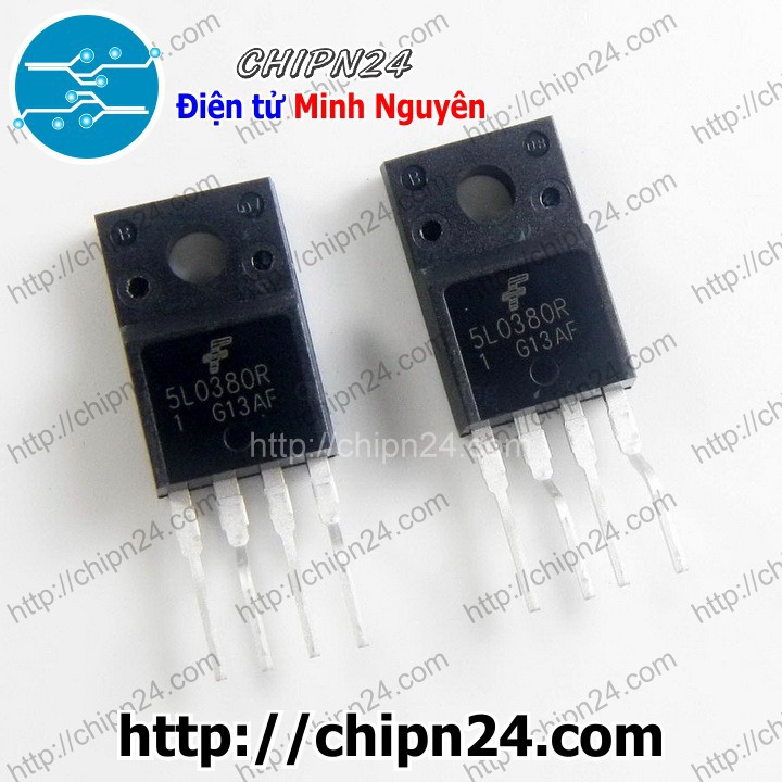 [1 CON] IC 5L0380R TO-220F-4 (KA5L0380R 5L0380)