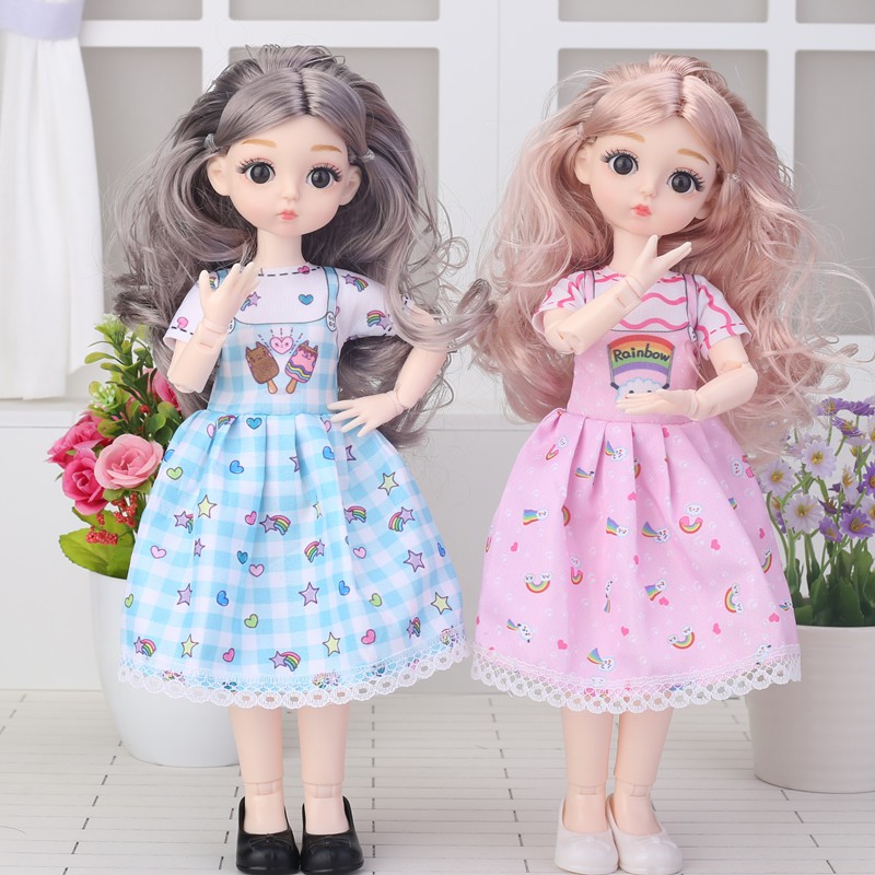 Búp Bê Công Chúa Barbie 30cm Thiết Kế Đáng Yêu Cho Bé Gái