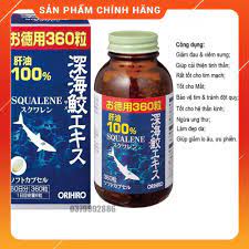 Viên Uống Sụn Vi Cá Mập Orihiro Deep Sea Shark Nhật Bản,Date 2025