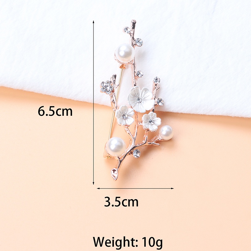 Ghim CàI ÁO HìNh Vỏ ỐC ĐíNh Kim Cương Giả ThờI Trang Cho Nữ