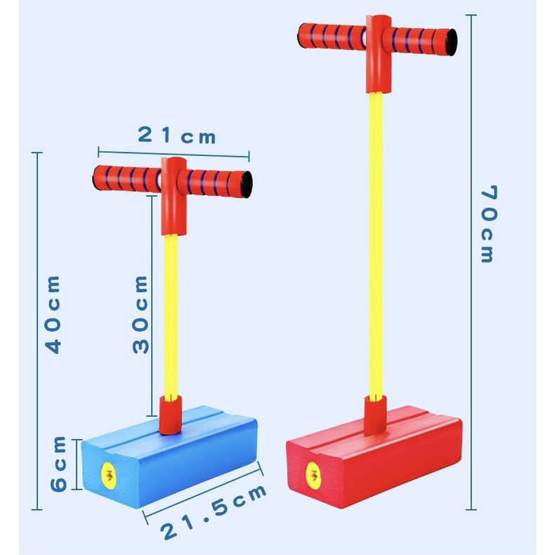 Gậy xốp nhún thể thao  có đèn phát sáng cho bé- đồ chơi vận động - MH: B0383