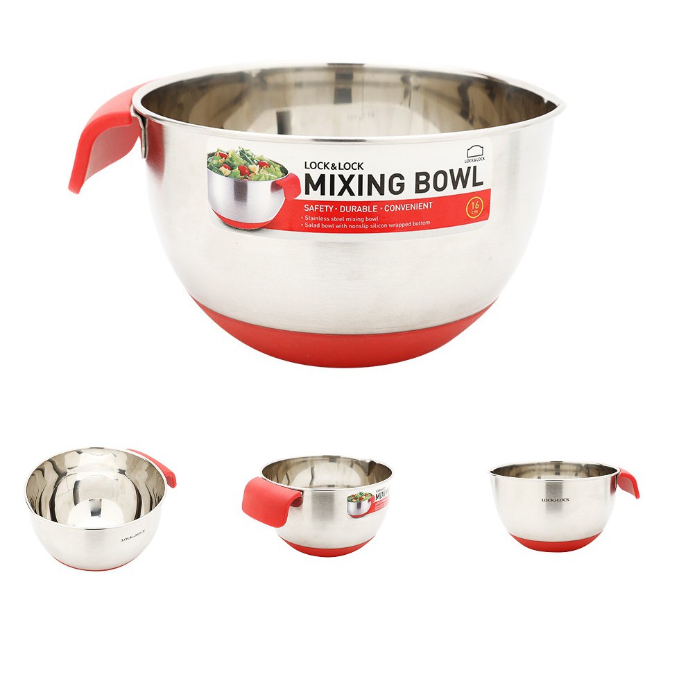 Tô trộn inox 24cm Lock&Lock MIX1242.