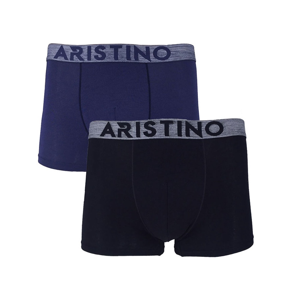 Set 2 quần lót nam Boxer Aristino ABX 16 16 sip mềm mại, chống co rút, kháng khuẩn