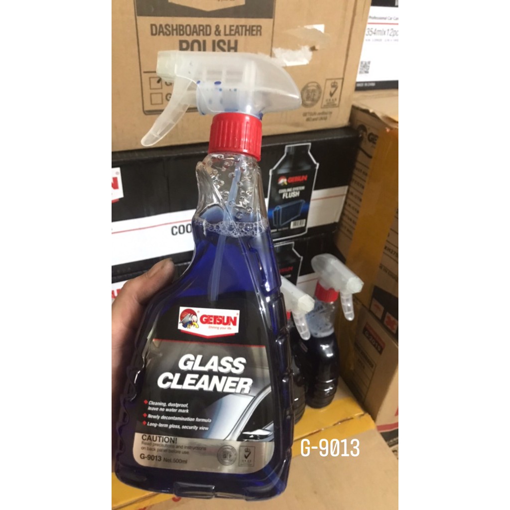 Bình xịt cao cấp làm sạch và sáng kính chắn gió