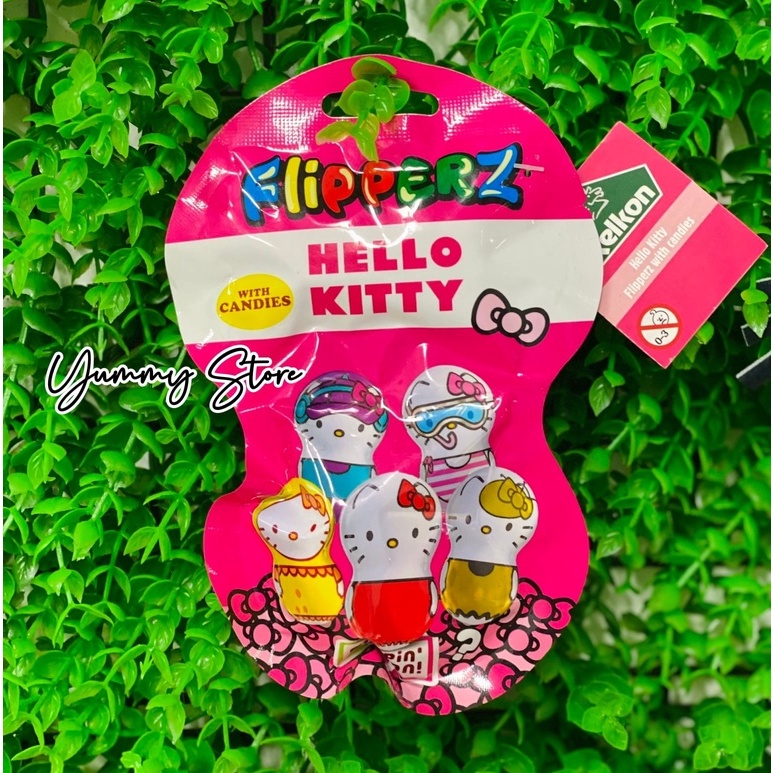 Kẹo Đồ Chơi Lật Đật Hello Kitty Flipperz