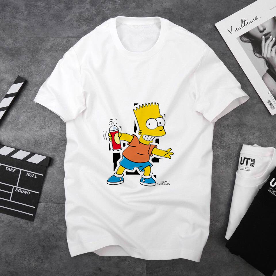 Áo Thun Phim hoạt hình Gia đình Simpson ( Có Size Trẻ Em ) 86.90