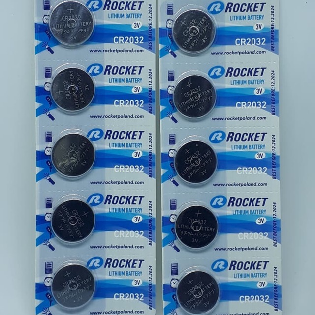 Pin cr2032 rocket