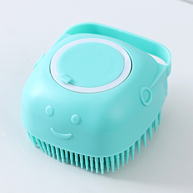 BÔNG TẮM SILICON MASSAGE TẠO BỌT CÓ NGĂN ĐỰNG XÀ PHÒNG